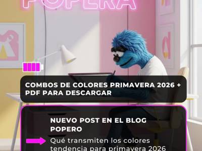 Colores Primavera 2026 + PDF para Descargar - Gema Popera