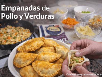 Empanadas de Pollo y Verduras: Receta Fácil y Crujiente