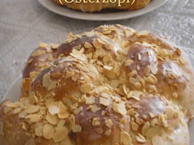 Trenza de Pascua (Osterzopf): receta fácil y esponjosa