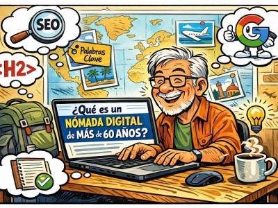 El Nómada Digital de más de 60 Años + Infografía