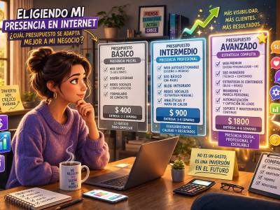Precios de la presencia en Internet