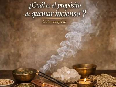 ¿Cuál es el propósito de quemar incienso? Guía completa