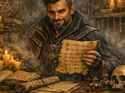 El secreto del hechicero (Relato fantasía oscura)