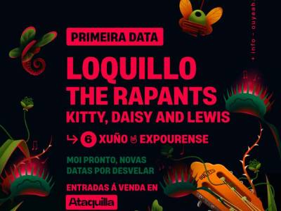 Ourense ruge de nuevo: El Festival Ou Yeah! 2026 trae a Loquillo y el descaro de The Rapants