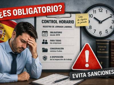 ¿Es obligatorio el control horario en España en 2026? - Control horario online
