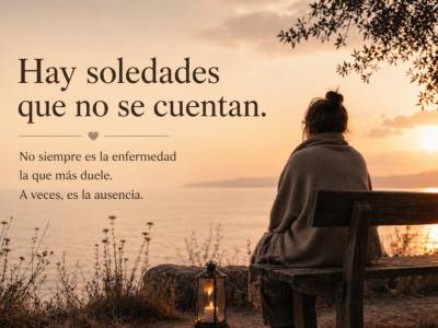 Soledad al cuidar a un familiar enfermo: ausencia y juicio
