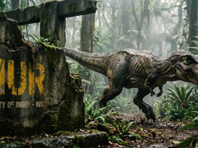 Cómo caminaba el tiranosaurio rex