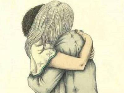 El abrazo que él no te dio y yo no te puedo dar