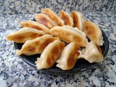 Gyozas de cerdo a la plancha