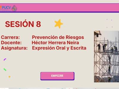 Sesión 8 Prevención de Riesgos: Técnicas para organizar información + CV y Carta de Presentación
