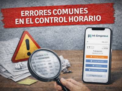 7 errores comunes al implantar un sistema de control horario