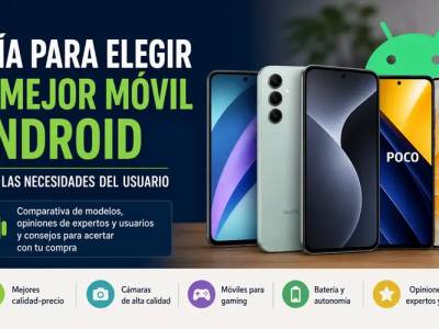 Guía para elegir el mejor móvil Android según tus necesidades