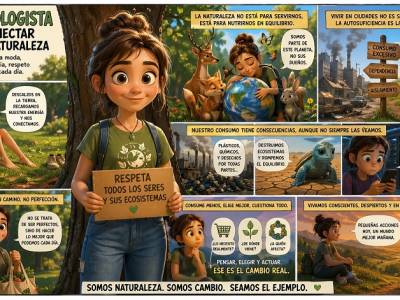 Te sientes ecologista, conecta con la naturaleza