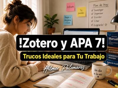 Zotero y APA 7: Los Trucos Ideales para tu Trabajo - IA con Hilmer
