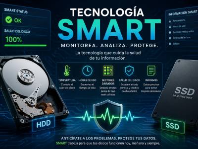 SMART en Windows 11: cómo saber la vida útil de tu disco duro y su estado de salud
