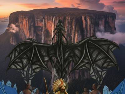 El despertar del dragón negro en el roraima: los 4 portales elementales