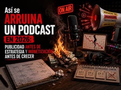 Así se arruina un podcast en 2026: ¿cómo se lanza un podcast?