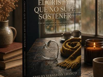 El cristal que no supe sostener: la novela uruguaya sobre el amor callado y las palabras que nunca llegan