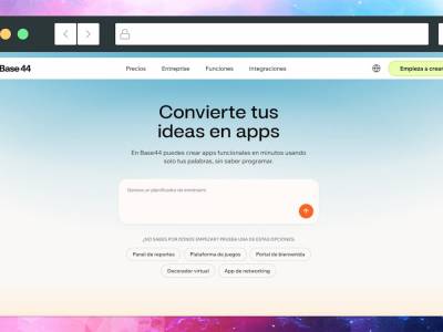 Crear apps con IA ya no exige saber programar: Base44