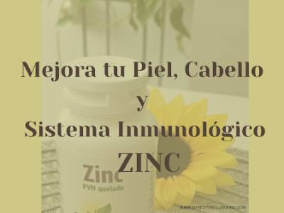 Mejora tu Piel, Cabello y Sistema Inmunológico gracias al Zinc