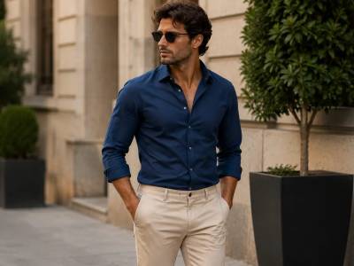 Cómo combinar camisas de hombre de colores con estilo