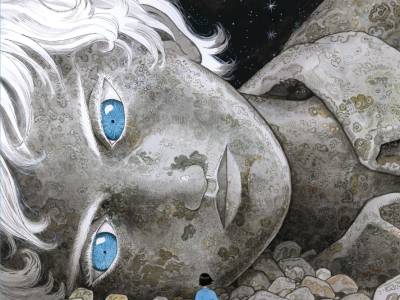 Tierra o Luna: Acuarelas y pájaros en el satélite terrestre