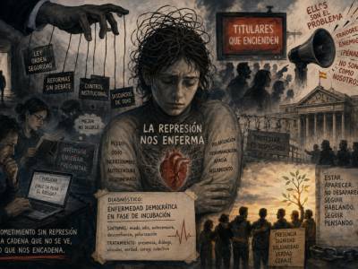 Enfermos antes de la herida: La represión anunciada y el cuerpo político que ya tiembla