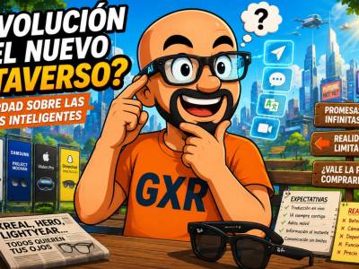 Nos prometieron el futuro otra vez: las gafas inteligentes huelen peligrosamente a otro metaverso. Series:…