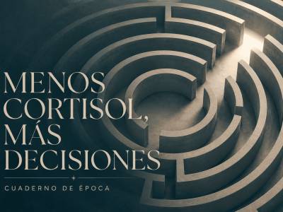 Menos cortisol, más decisiones: por qué las decisiones conscientes importan más de lo que creemos