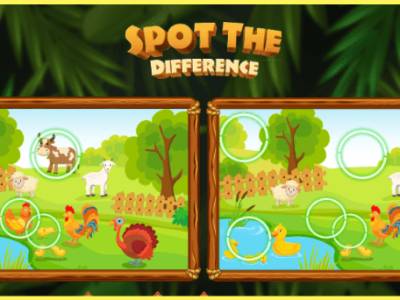 Encuentra diferencias. Juego y fichas imprimibles