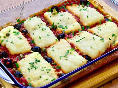 Bacalao en salsa de tomate