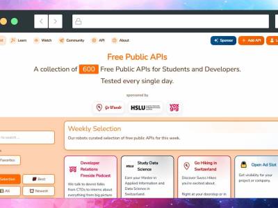 APIs públicas gratuitas para dar vida a tus próximas apps