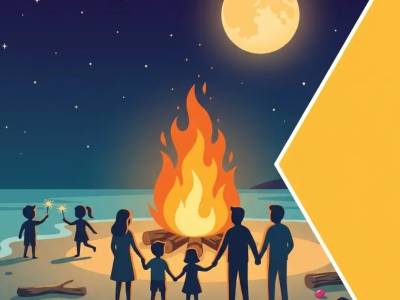 La noche de San Juan para niños