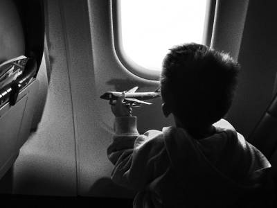 Mi hijo sí sabe volar en primera clase
