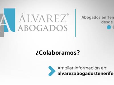 ¿Colaboramos? | Alvarez Abogados Tenerife