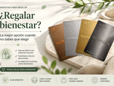 ¿Regalar bienestar? Ideas para acertar con el regalo perfecto