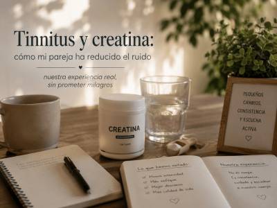 Tinnitus y creatina: nuestra experiencia real sin prometer milagros