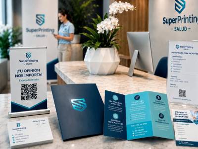 Diseño gráfico e imprenta para clínicas: transmitir confianza e inspirar profesionalidad
