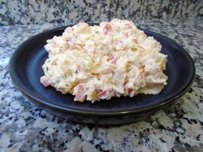 Ensaladilla de langostinos