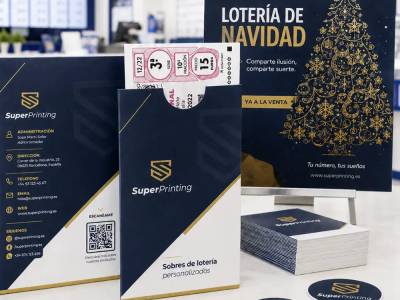 Diseño gráfico e imprenta para administraciones de loterías: materiales para vender más décimos