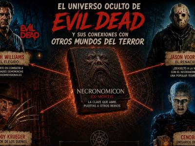 Evil Dead y sus conexiones con otros universos del terror: ¿Jason, Freddy y Hellraiser comparten mundo?