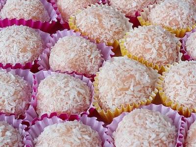 Bolitas de calabaza y coco