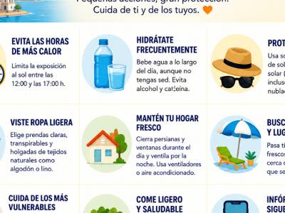 Consejos para protegerse del calor este verano