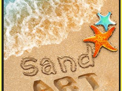 Dibujando en la arena con SAND ART