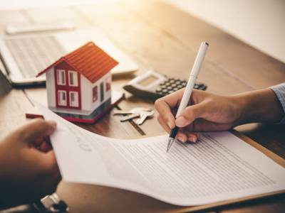 La escritura de una vivienda