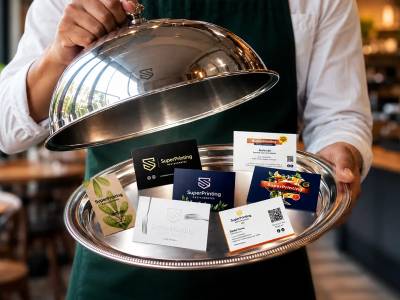Tarjetas de visita para restaurantes: 6 ideas para destacar