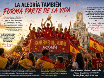 Aquí se celebra la unión, el deporte y el remar en la misma dirección, esa es la grandeza de un pueblo