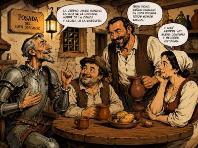 Los viejos caballeros andantes