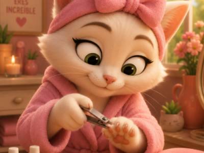 Hora de manicura ¿Cómo cortar las uñas a un gato sin lastimarlo?