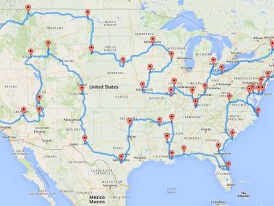 La mejor ruta que encontrarás para viajar por Estados Unidos